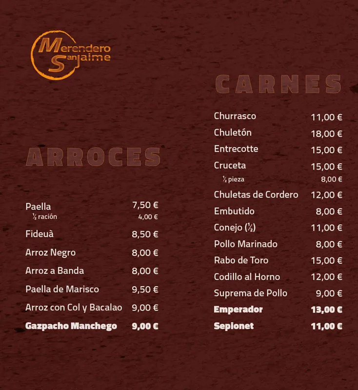 Menu_Merendero San Jaime_Alborache_image_2