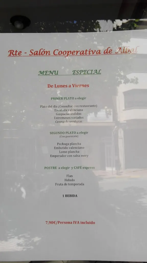 Menu_Restaurante la Cooperativa_Albal_image_1
