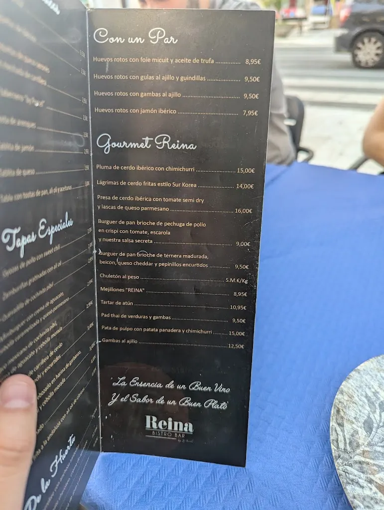 Menu_Reina Bistro Bar_Olula del Río_image_1
