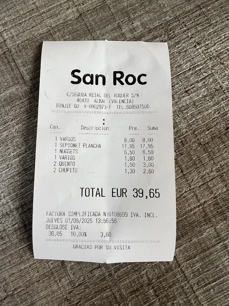 Sonia Miss Skerl_Bar Restaurante Sant Roc_Albal_recensione