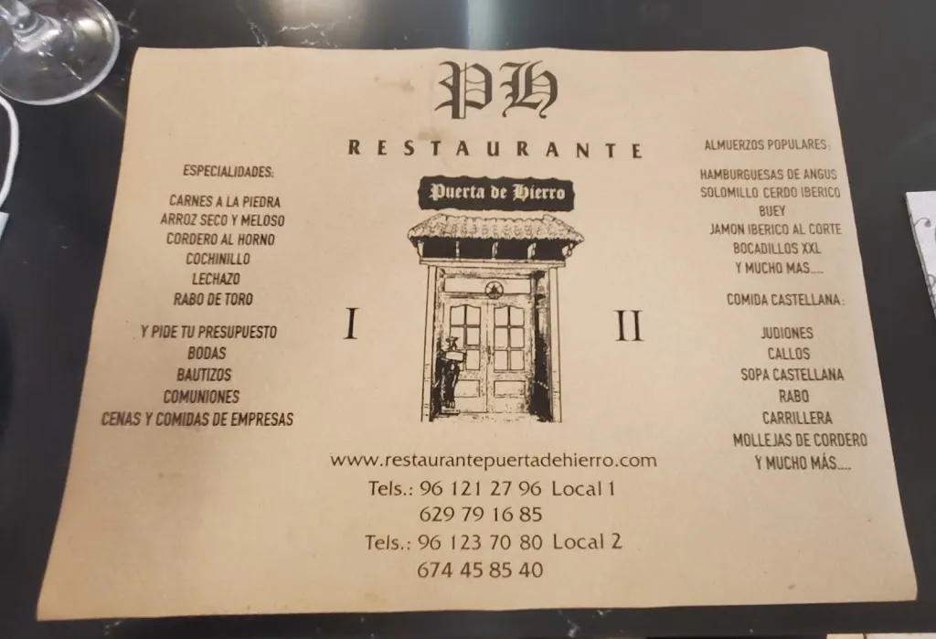 Mark Baumgart_Restaurant Puerta de Hierro SL_Albal_review