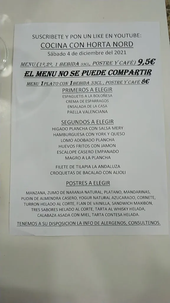 Menu_Restaurante L’horta Nord_Albuixech_image_1