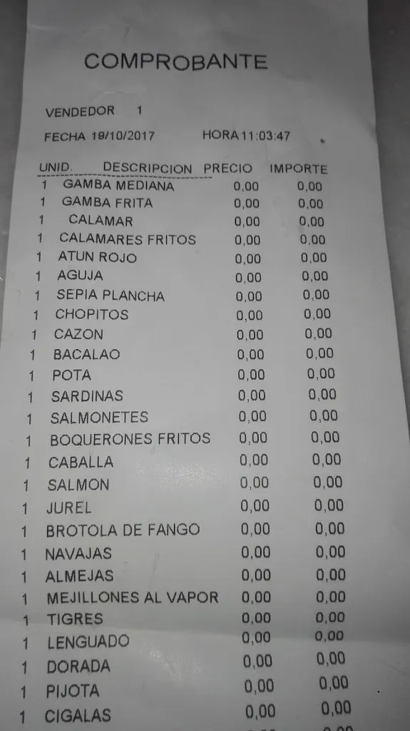 Menu_BAR LA PLAZA_Olula del Río_image_2