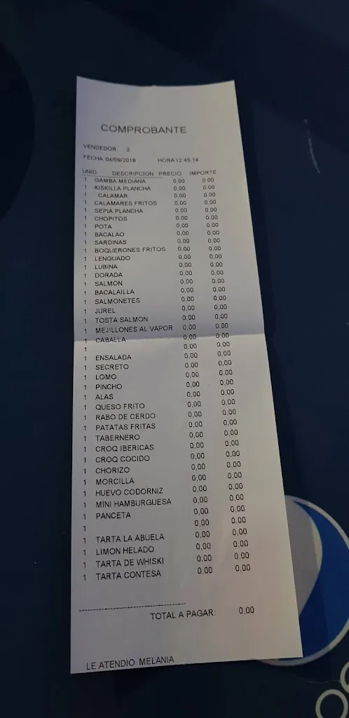 Menu_BAR LA PLAZA_Olula del Río_image_3