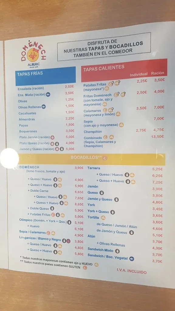 Menu_Restaurante Doménech_Alberic_image_2