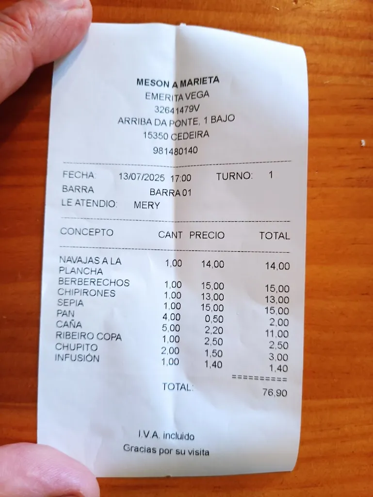 PGB_Mesón Marieta_Cedeira_review