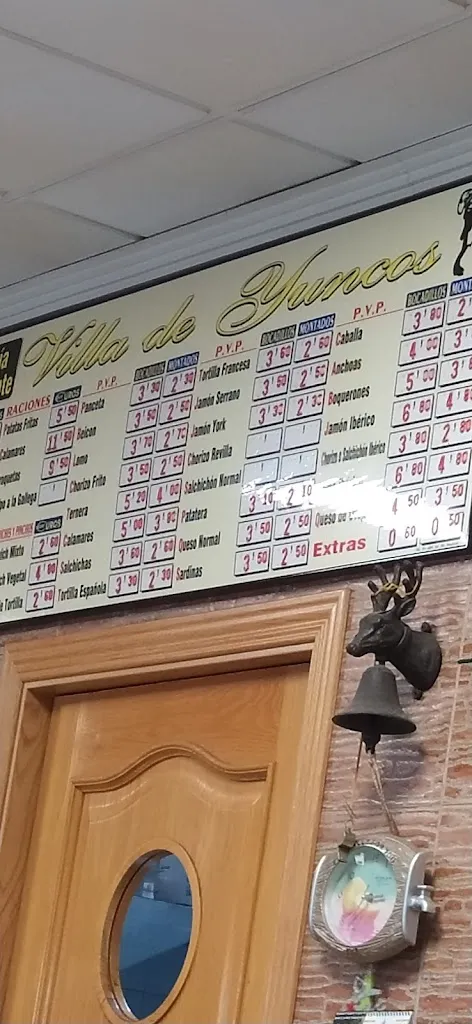 Menu_Cafeteria Restaurante Villa De Yuncos_Yuncos_image_2