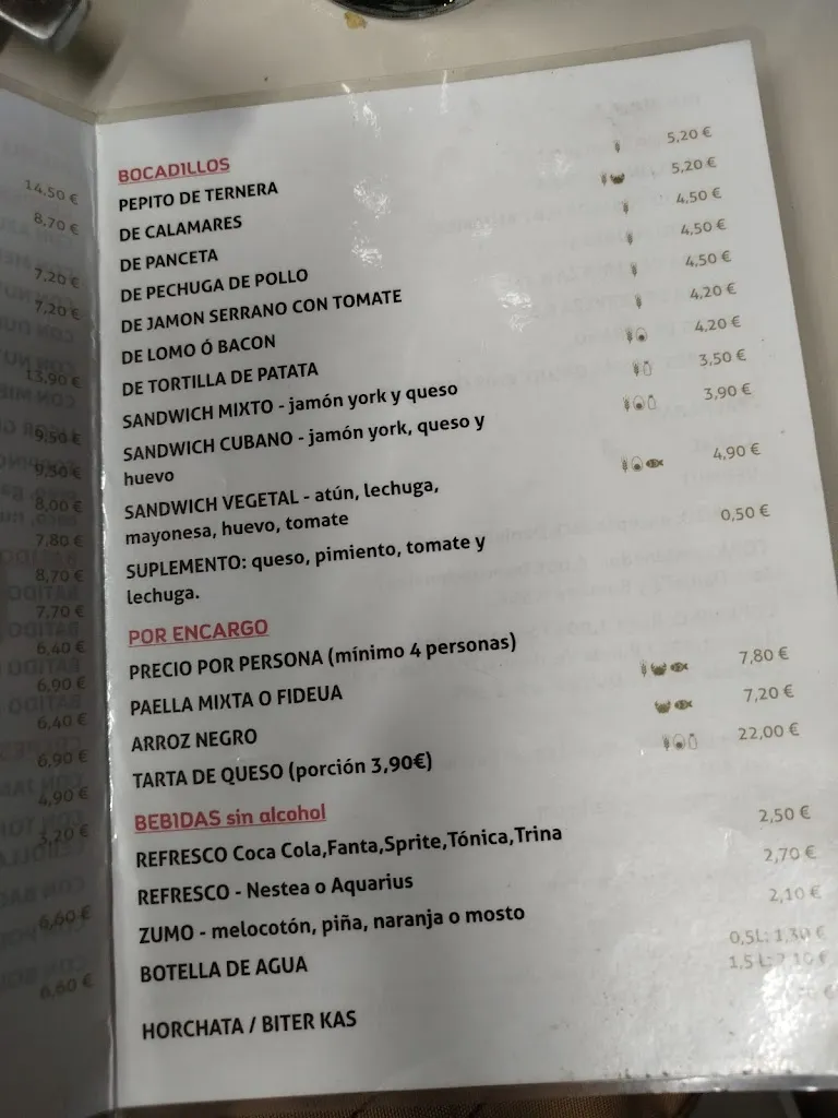 Menu_Bar Willy's crepes_Yuncos_image_2