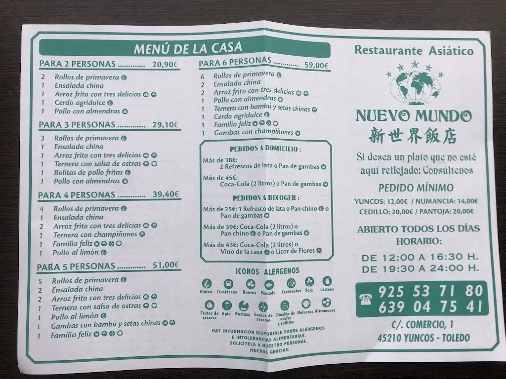 Menu_Restaurante Chino Nuevo Mundo_Yuncos_image_3