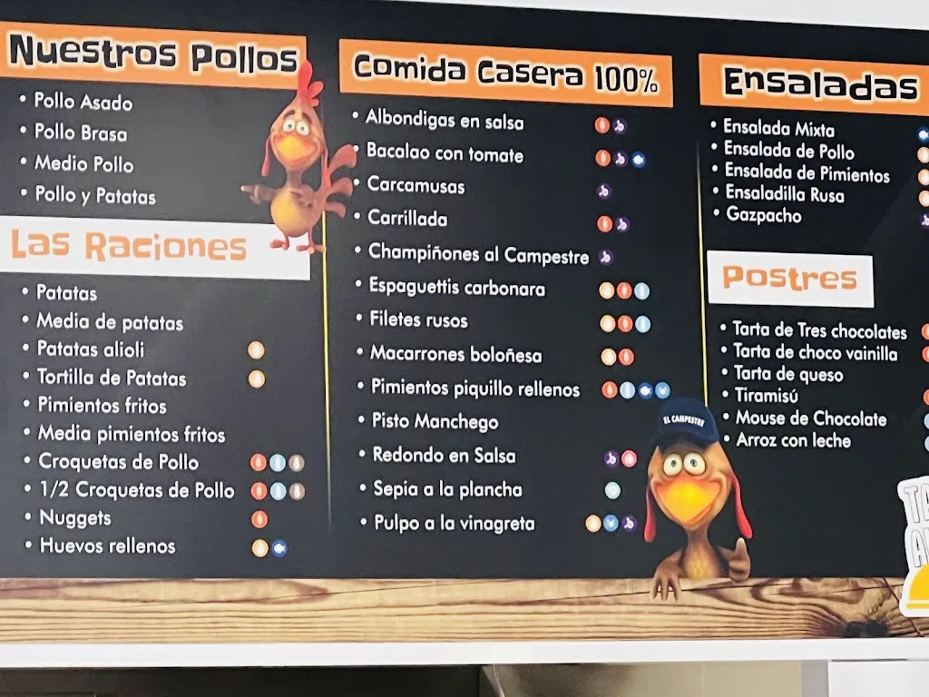 Menu_El Campestre_Yuncos_image_1