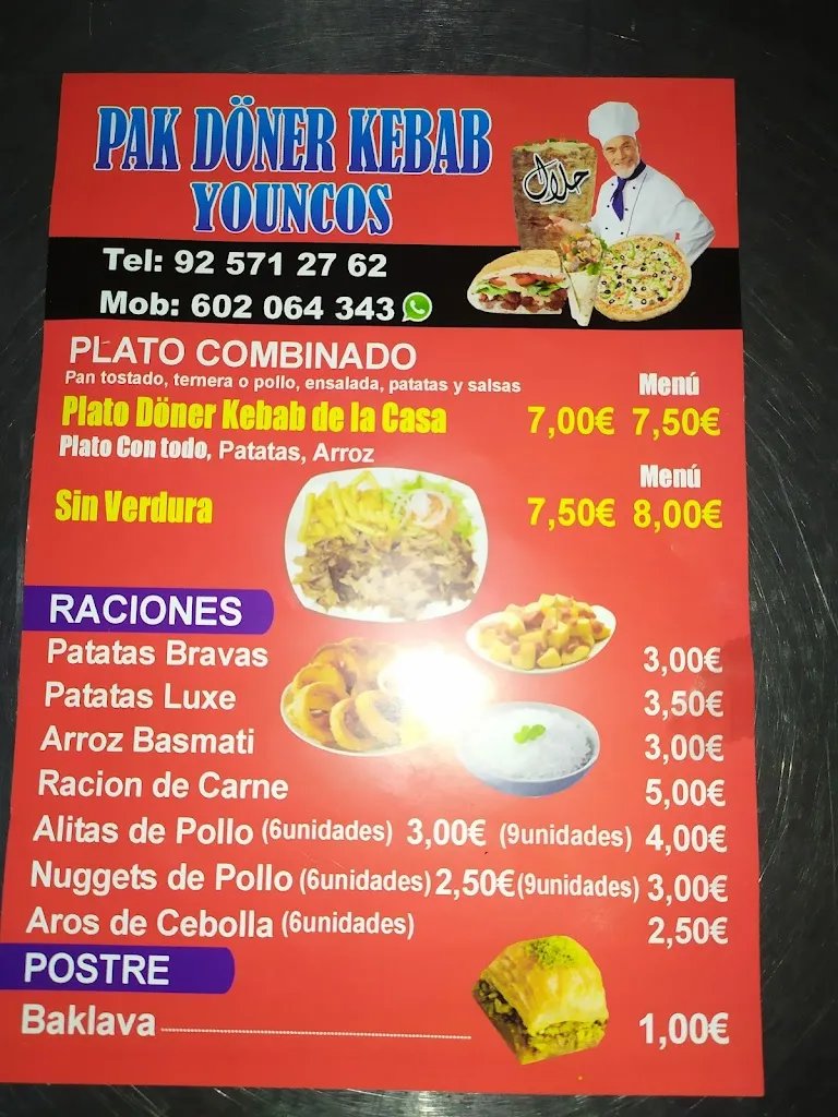 Menu_Pak Doner Kebab_Yuncos_image_3