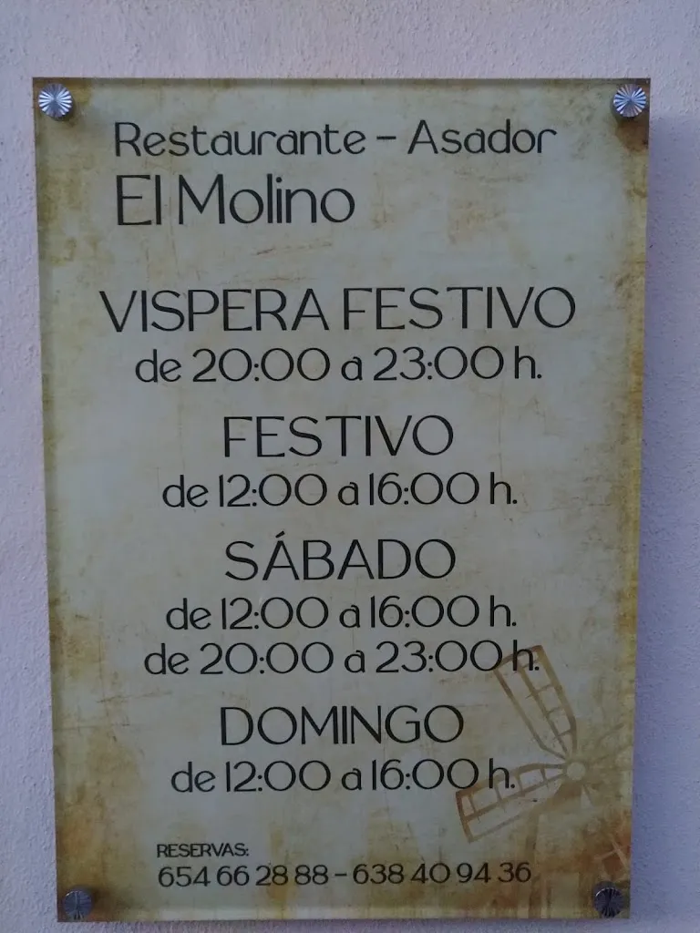 Menu_Restaurante-Asador El Molino_Alcublas_immagine_1
