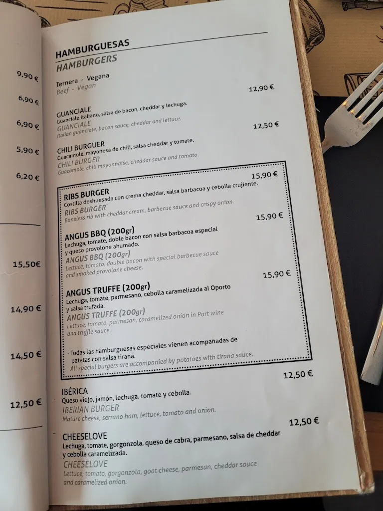 Menu_Tirana Cafe Alboraia_Alboraya_image_1