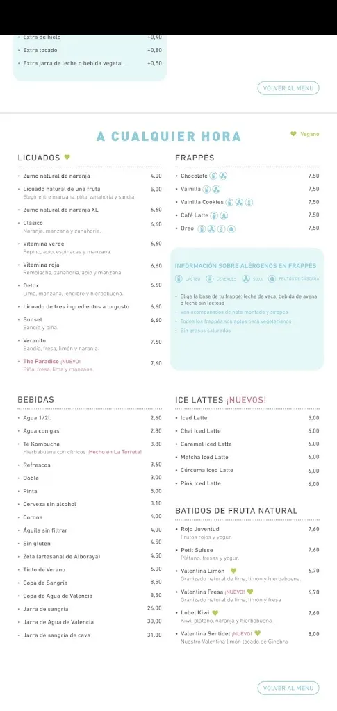 Menu_La Más Bonita_Alboraya_image_2