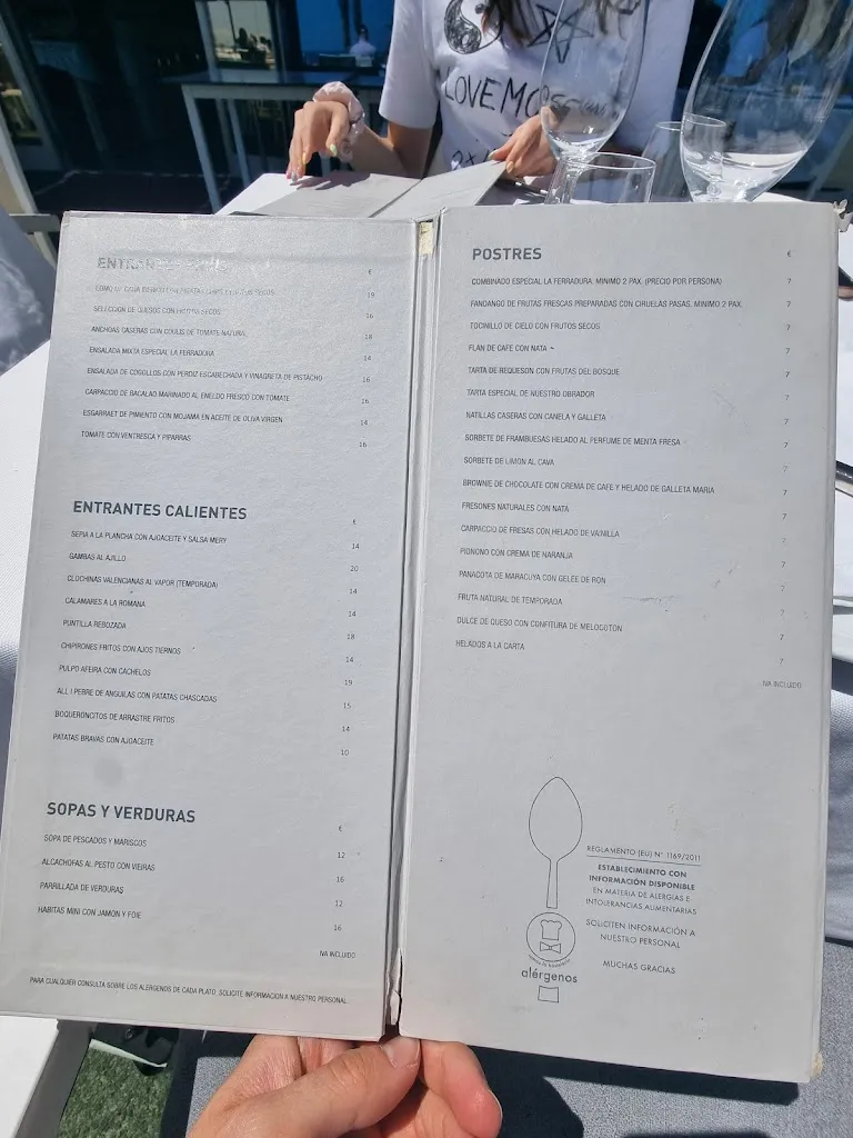 Menu_Restaurant La Ferradura_Alboraya_image_1