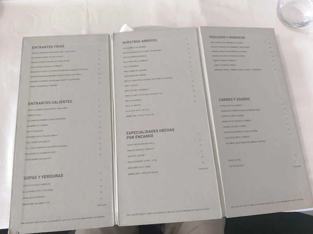 Menu_Restaurant La Ferradura_Alboraya_image_3