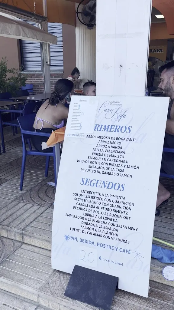 Menu_ARROCERIA RESTAURANTE CASA RAFA_Alboraya_image_2