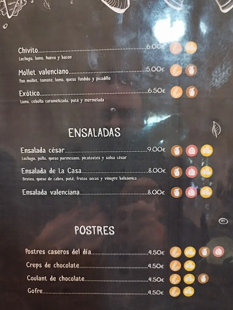 Menü_Cafeteria Restaurant La Sénia_Alcúdia de Crespins l_Bild_1