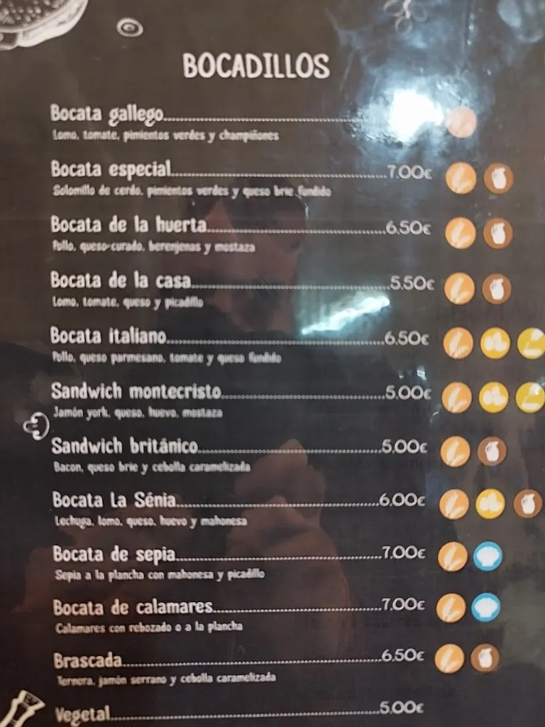 Menü_Cafeteria Restaurant La Sénia_Alcúdia de Crespins l_Bild_4