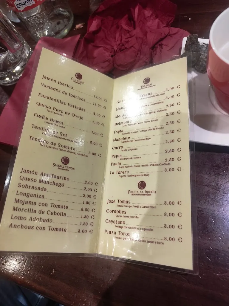 Menü_El Callejón de Cano_Alcoy_Bild_1