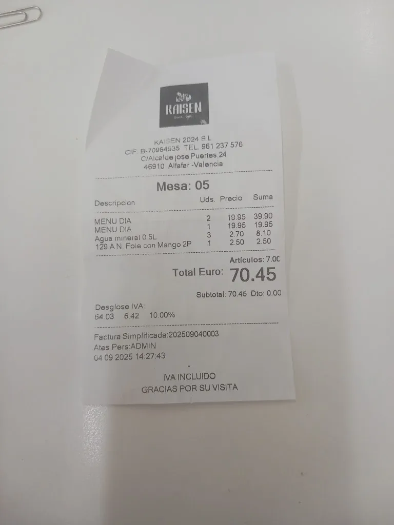 ANTONELLA ABBRUZZESE_Kaisen Experience - Alfafar_Alfafar_review