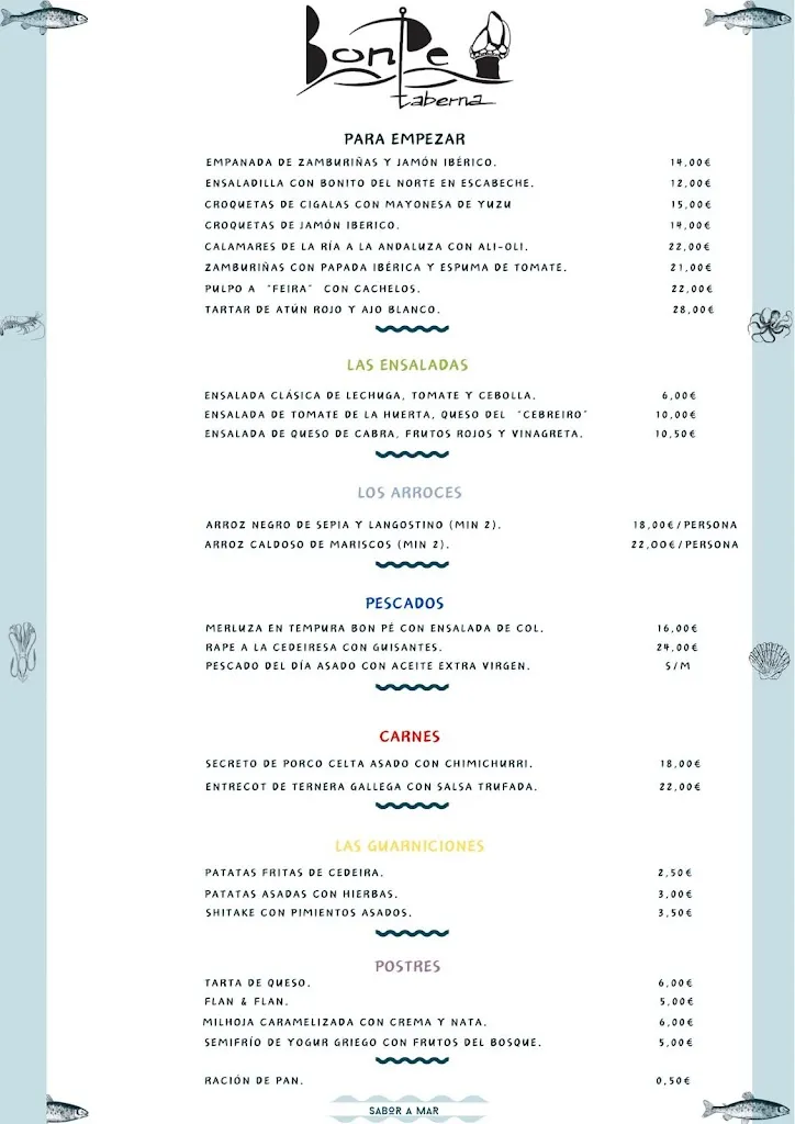 Menu_Bon Pe Taberna Restaurante Marisquería_Cedeira_image_3
