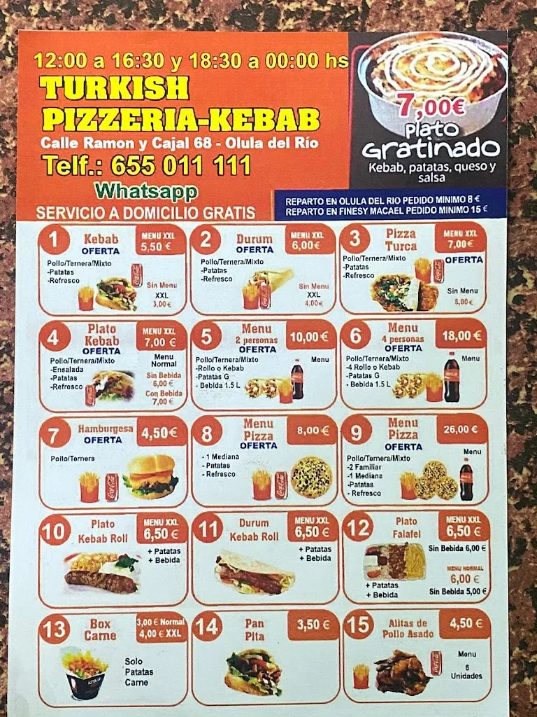 Menu_Turkish pizzeria kebab_Olula del Río_immagine_3