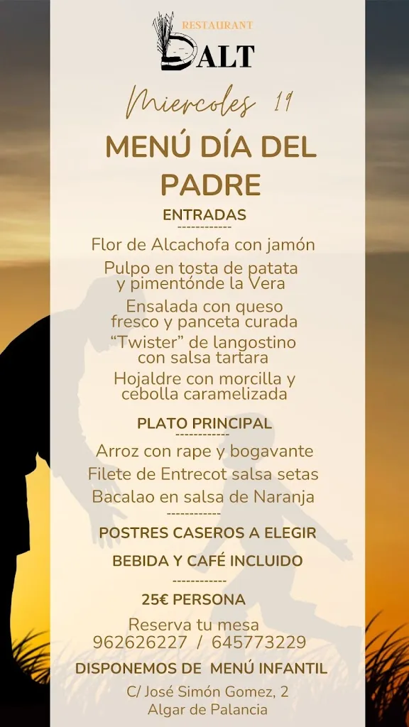 Menu_Restaurant Dalt_Algar de Palancia_immagine_1