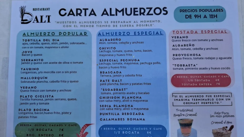 Menu_Restaurant Dalt_Algar de Palancia_immagine_3