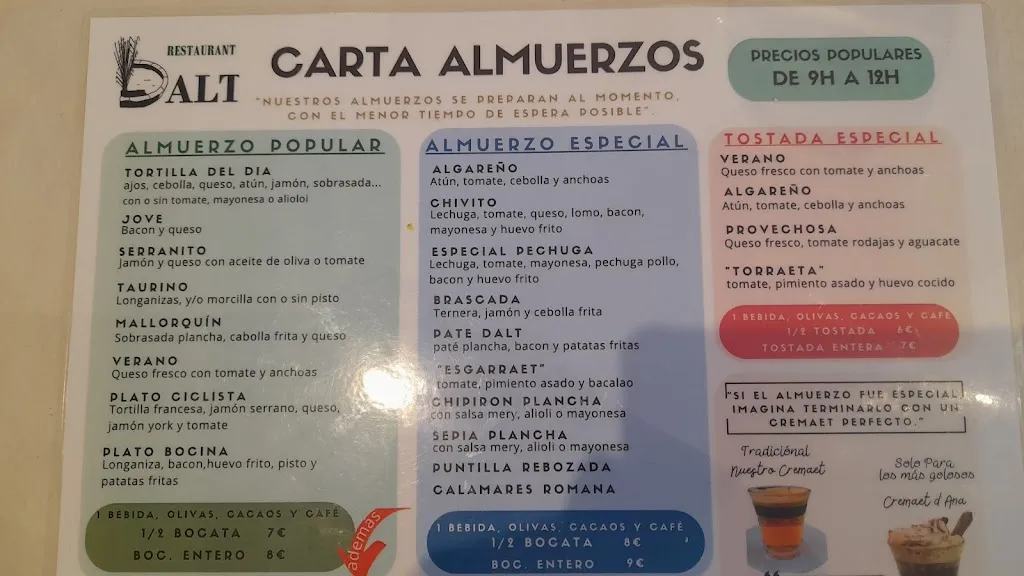 Menu_Restaurant Dalt_Algar de Palancia_immagine_4