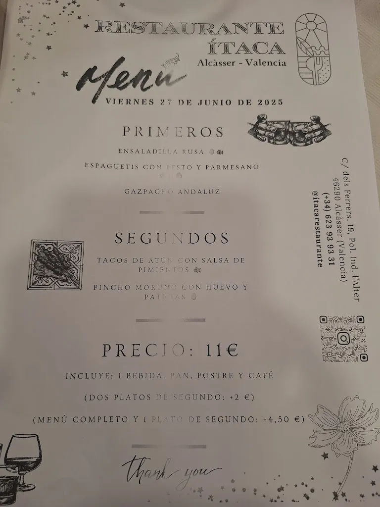Menu_Itaca alcasser_Alcàsser_immagine_1