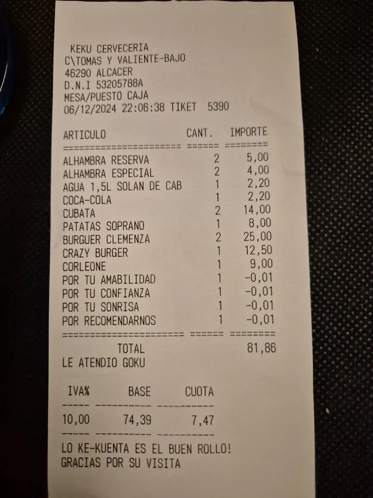 Asesoría Buiza_KEKU CERVECERIA_Alcàsser_review