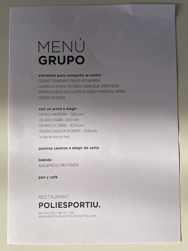 Menu_Restaurant Poliesportiu Picassent_Alcàsser_image_1