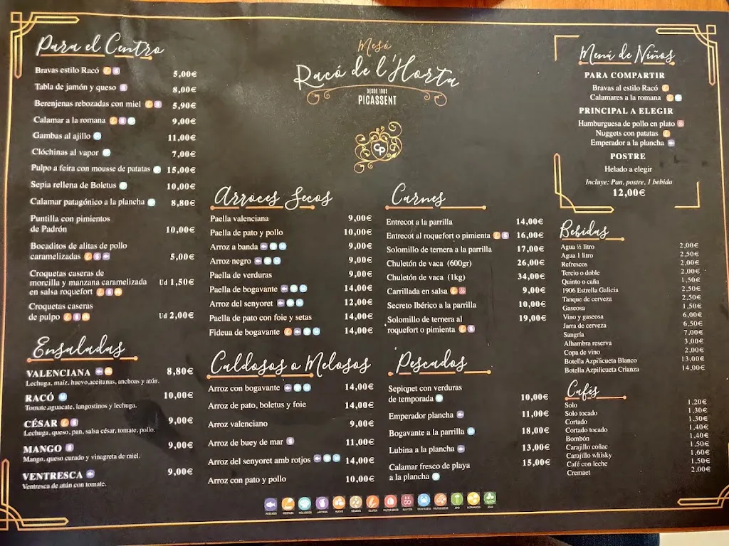 Menu_Fonda Racó de l'Horta_Alcàsser_image_3