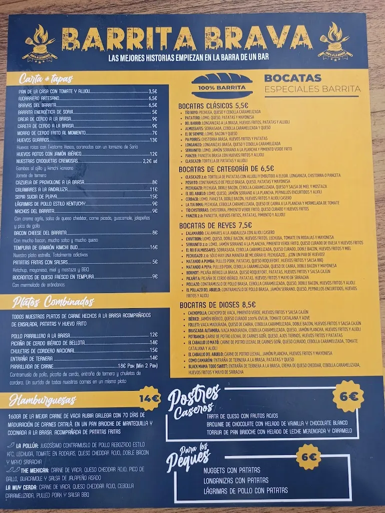 Menu_Barrita Brava _Aldaia_image_1
