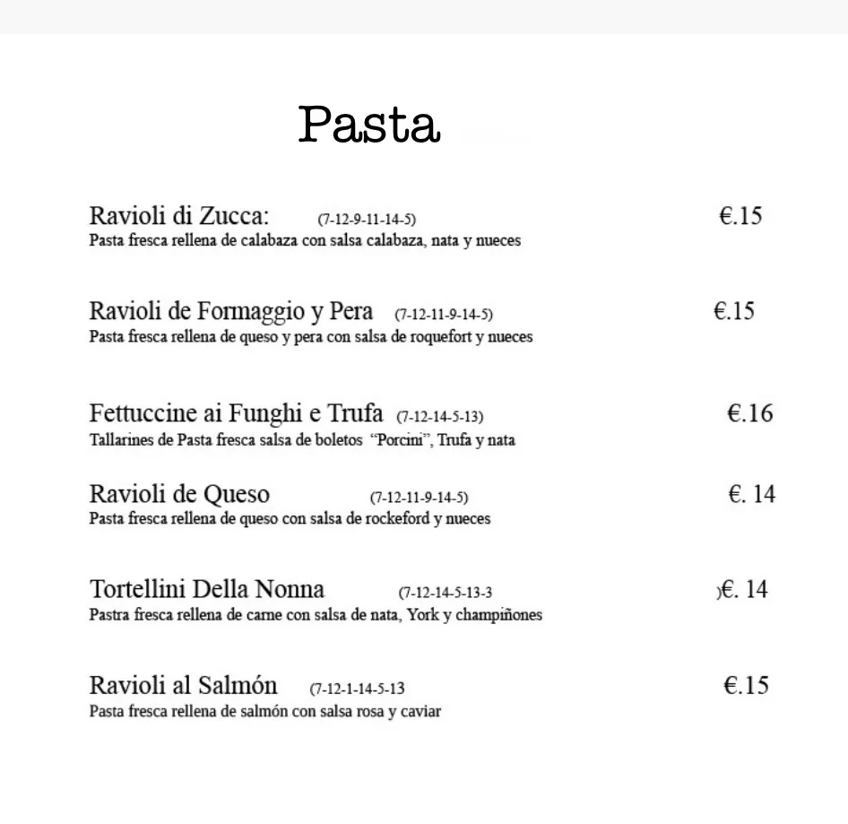 Menu_Restaurant L'Italiano_Aldaia_immagine_3