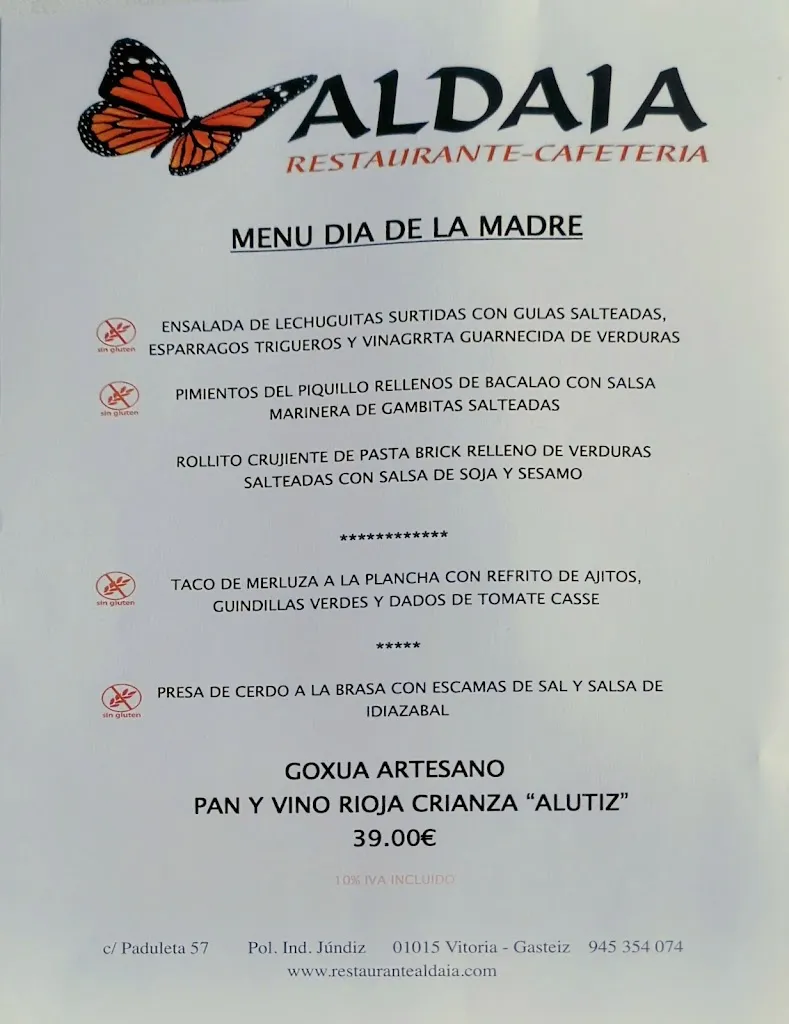 Menu_Cafetería Aldaia Restaurante_Aldaia_image_1