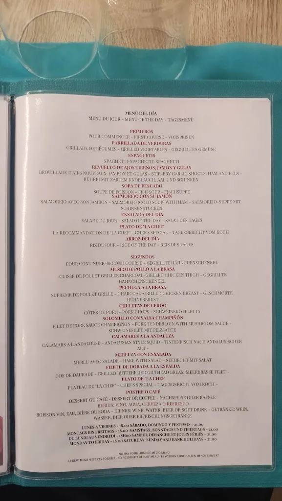 Menu_Restaurante Rosa's_Alcocéber_image_3