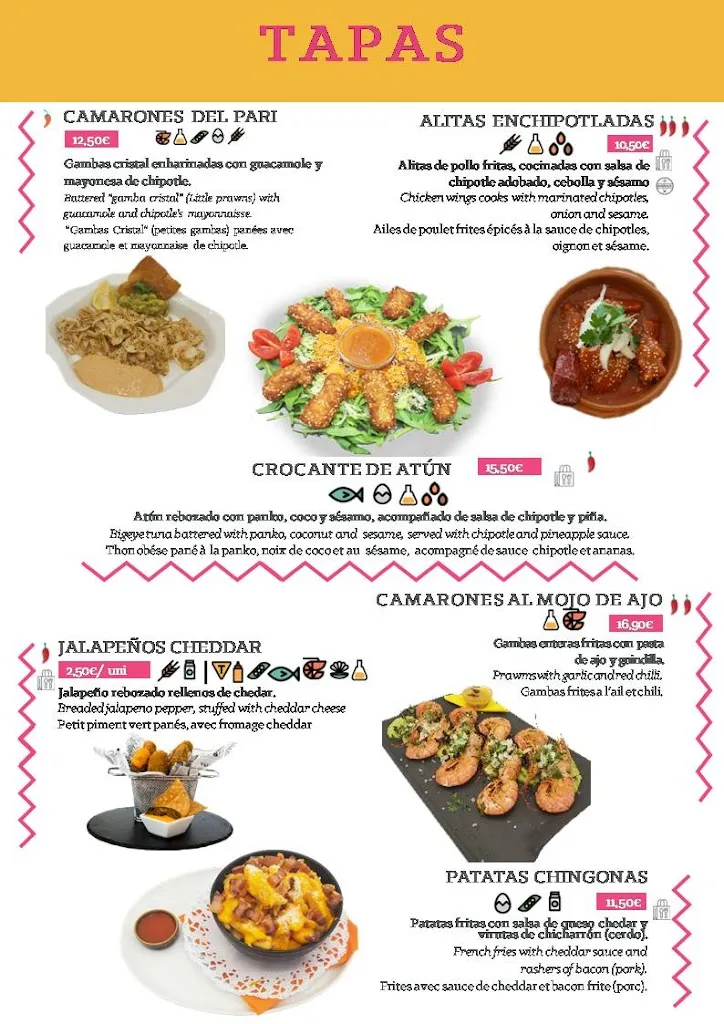 Menu_Doña Catrina Mexican Bistró_Alcocéber_image_2