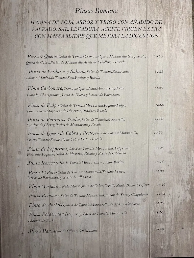 Menü_El Patio_Alcocéber_Bild_1