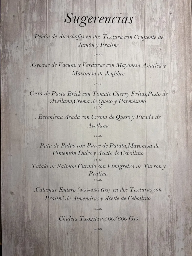 Menü_El Patio_Alcocéber_Bild_3