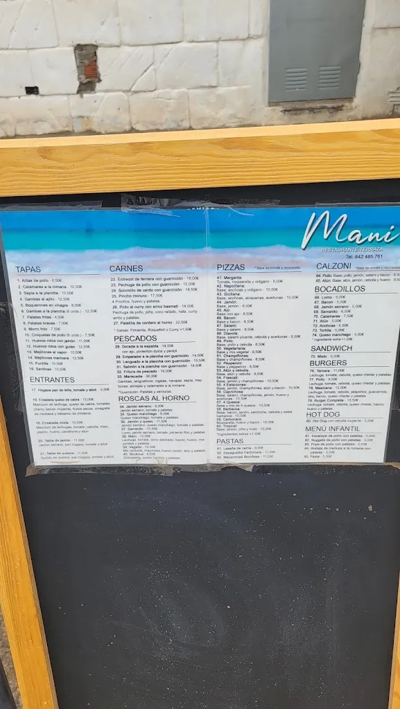 Menu_Mani Restaurante_Alcocéber_image_3