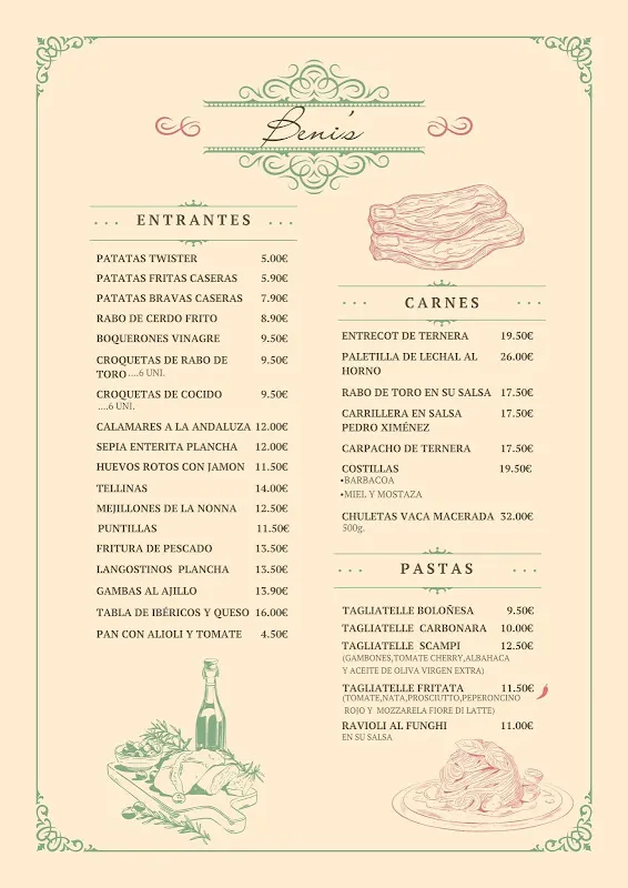 Menu_BENI'S_Alcocéber_immagine_2