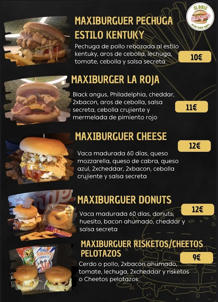 Menu_El Bule Burger_Olula del Río_image_3
