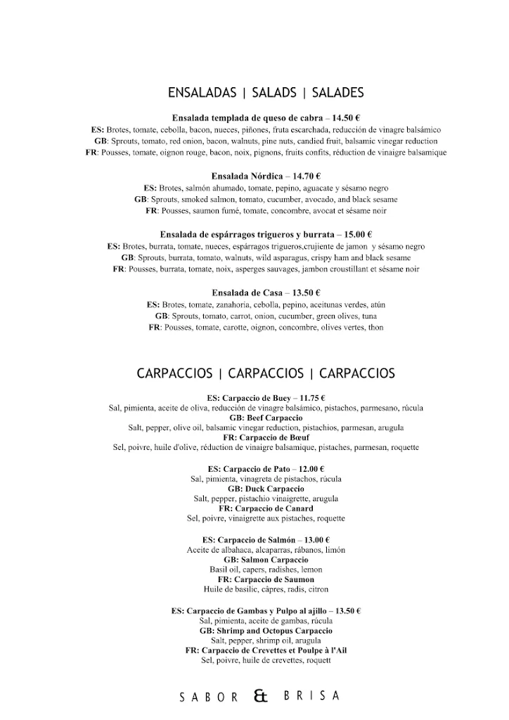 Menu_SABOR Y BRISA RESTAURANT_Alcocéber_image_3