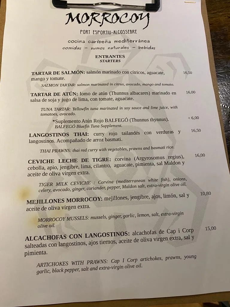 Menu_Morrocoy_Alcocéber_image_2