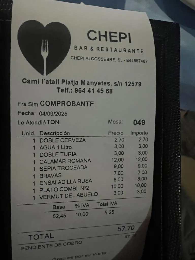 Olga Sa San_Chepi_Alcocéber_review