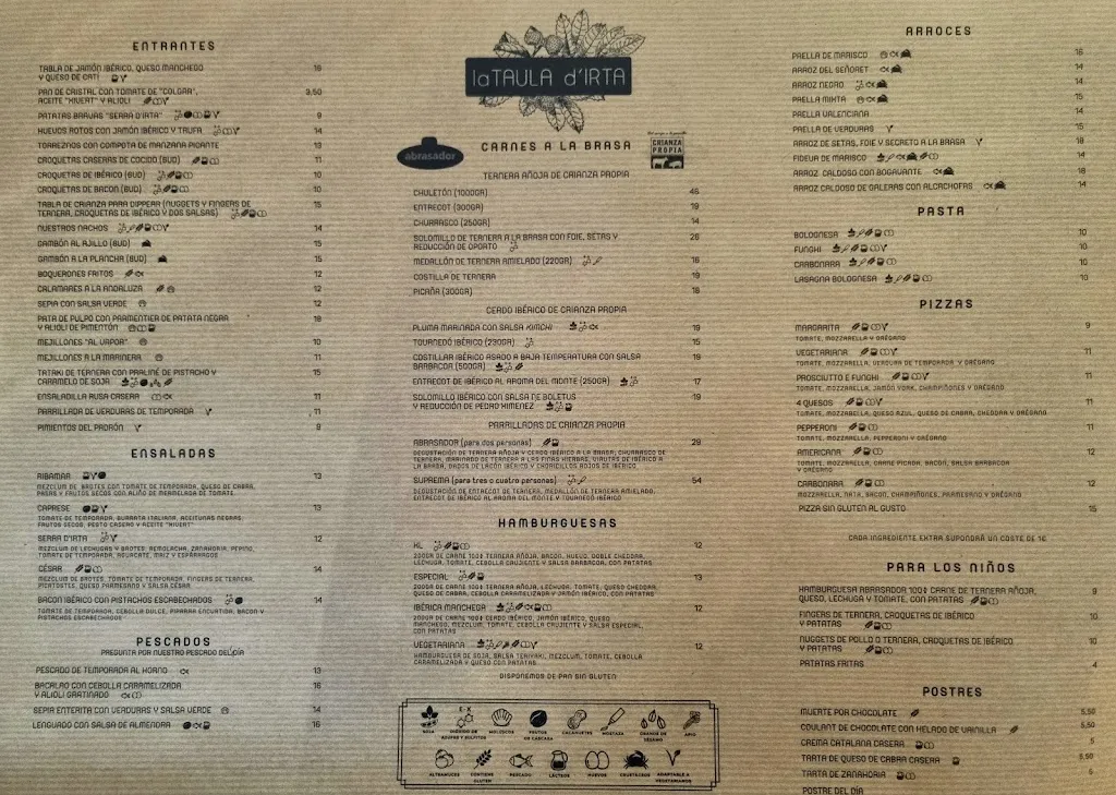 Menu_Abrasador La Taula d'Irta_Alcocéber_image_2