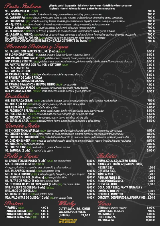 Menu_Florencia Pizzeria_Alfara del Patriarca_image_1