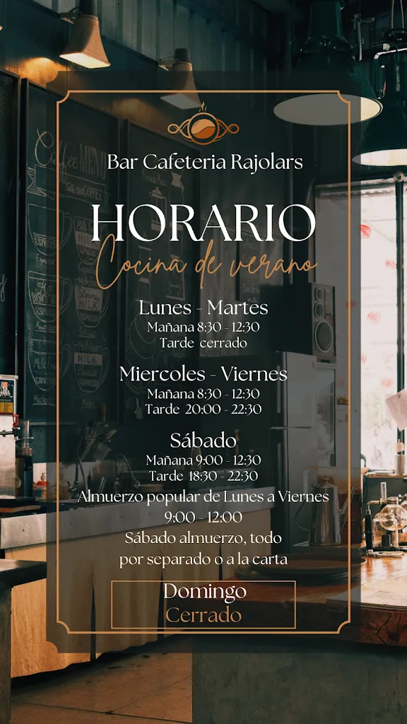 Menu_Bar-cafeteria Rajolars_Alfara del Patriarca_immagine_3